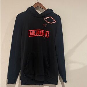 Jordan Black and Red Men's Sweater